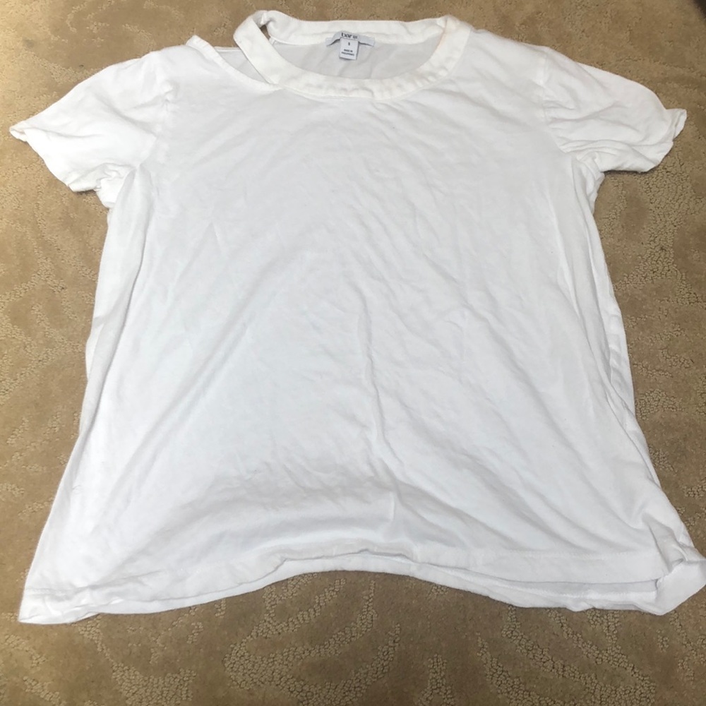 white top